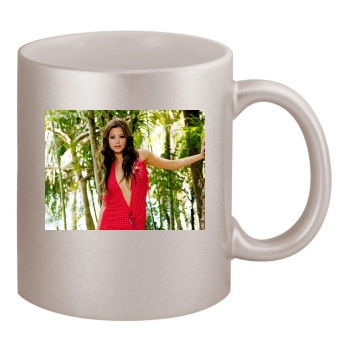 Holly Valance 11oz Metallic Silver Mug