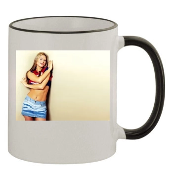 Holly Valance 11oz Colored Rim & Handle Mug