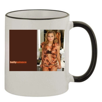 Holly Valance 11oz Colored Rim & Handle Mug