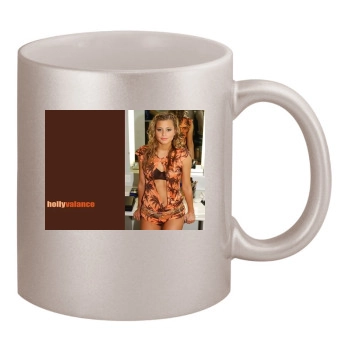 Holly Valance 11oz Metallic Silver Mug