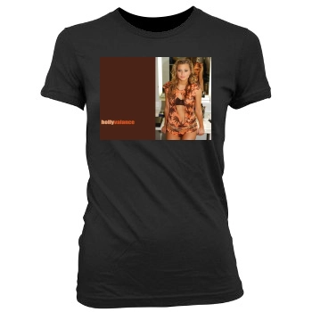 Holly Valance Women's Junior Cut Crewneck T-Shirt