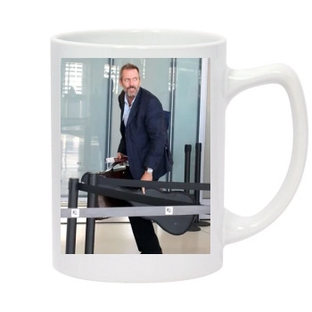 Hugh Laurie 14oz White Statesman Mug