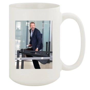 Hugh Laurie 15oz White Mug