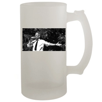 Hugh Laurie 16oz Frosted Beer Stein