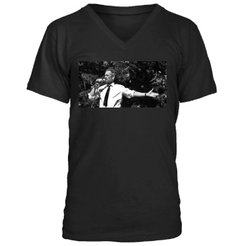 Hugh Laurie Men's V-Neck T-Shirt