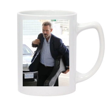 Hugh Laurie 14oz White Statesman Mug