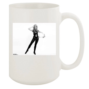 Jane Fonda 15oz White Mug