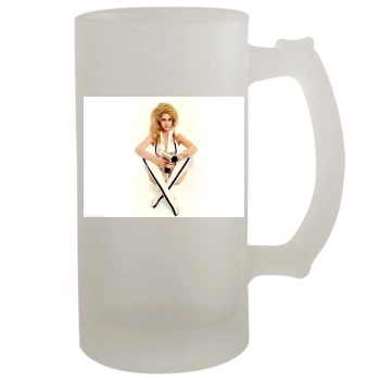 Jane Fonda 16oz Frosted Beer Stein