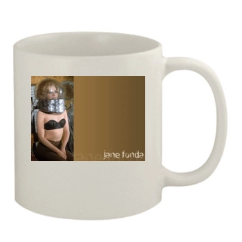 Jane Fonda 11oz White Mug