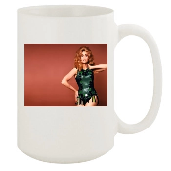 Jane Fonda 15oz White Mug