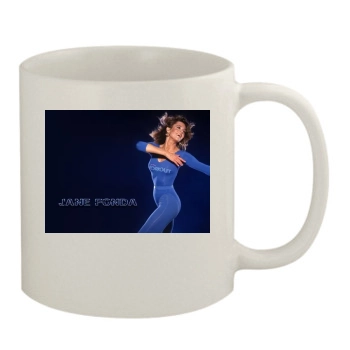 Jane Fonda 11oz White Mug