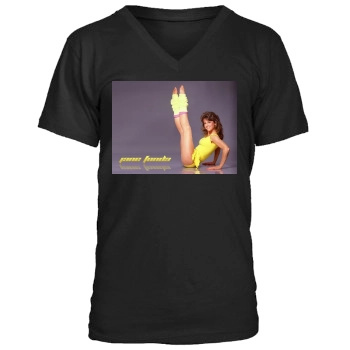 Jane Fonda Men's V-Neck T-Shirt