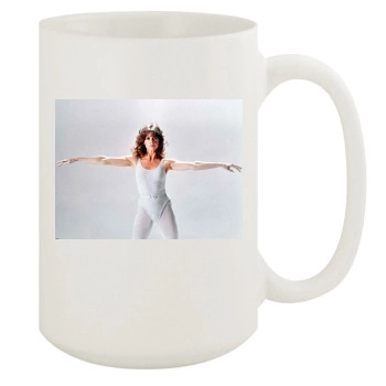 Jane Fonda 15oz White Mug