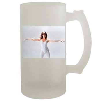 Jane Fonda 16oz Frosted Beer Stein