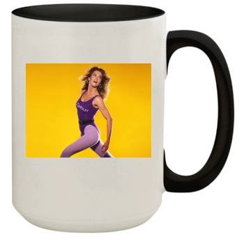 Jane Fonda 15oz Colored Inner & Handle Mug