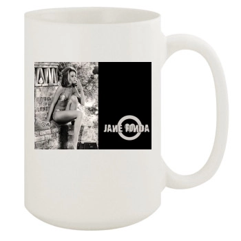 Jane Fonda 15oz White Mug