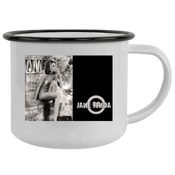 Jane Fonda Camping Mug