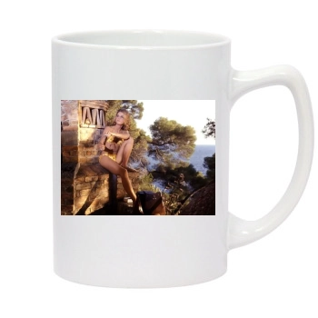 Jane Fonda 14oz White Statesman Mug