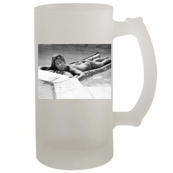 Jane Fonda 16oz Frosted Beer Stein