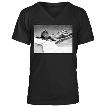 Jane Fonda Men's V-Neck T-Shirt