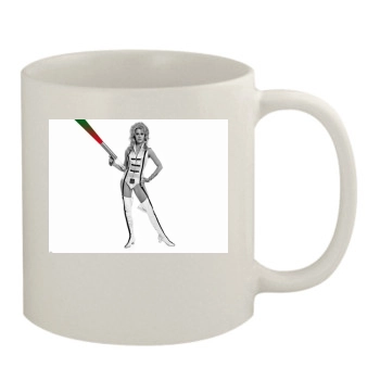 Jane Fonda 11oz White Mug