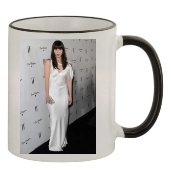 Mary Elizabeth Winstead 11oz Colored Rim & Handle Mug