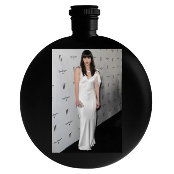 Mary Elizabeth Winstead Round Flask