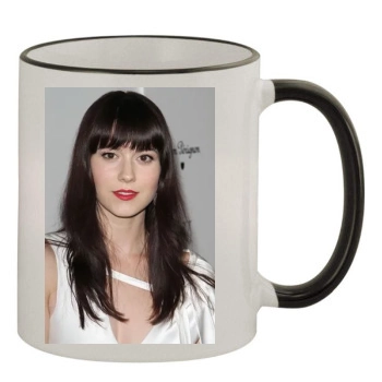 Mary Elizabeth Winstead 11oz Colored Rim & Handle Mug