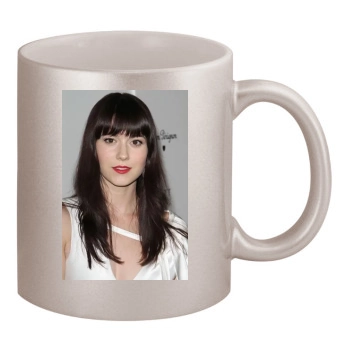 Mary Elizabeth Winstead 11oz Metallic Silver Mug