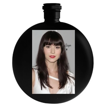 Mary Elizabeth Winstead Round Flask