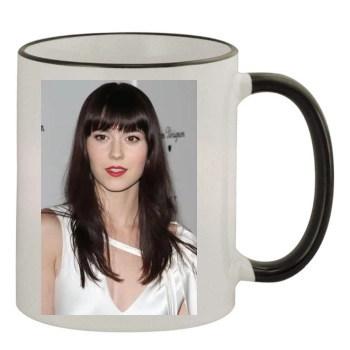 Mary Elizabeth Winstead 11oz Colored Rim & Handle Mug