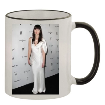 Mary Elizabeth Winstead 11oz Colored Rim & Handle Mug