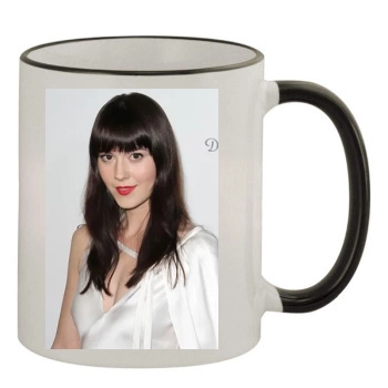 Mary Elizabeth Winstead 11oz Colored Rim & Handle Mug