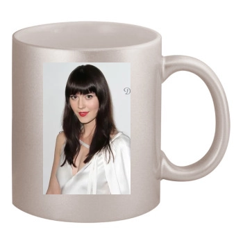 Mary Elizabeth Winstead 11oz Metallic Silver Mug