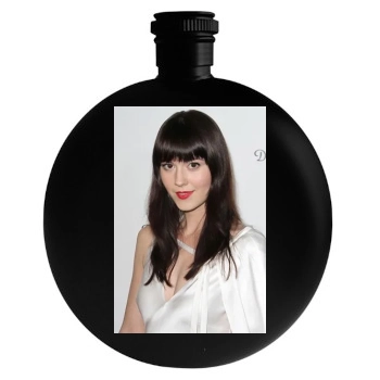 Mary Elizabeth Winstead Round Flask