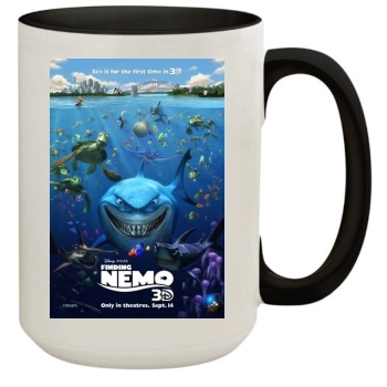 Finding Nemo (2003) 15oz Colored Inner & Handle Mug