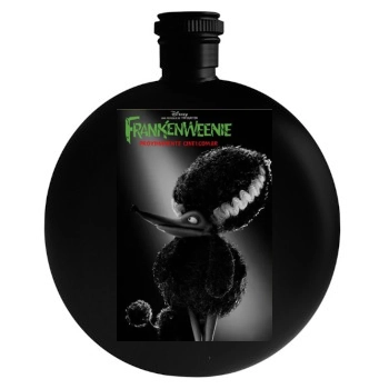 Frankenweenie (2012) Round Flask