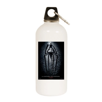 The Amazing Spider-Man (2012) White Water Bottle With Carabiner