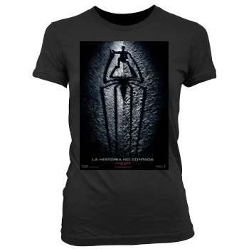 The Amazing Spider-Man (2012) Women's Junior Cut Crewneck T-Shirt