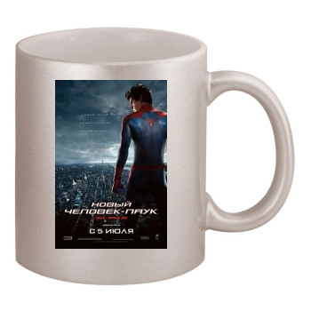 The Amazing Spider-Man (2012) 11oz Metallic Silver Mug