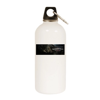 The Amazing Spider-Man (2012) White Water Bottle With Carabiner