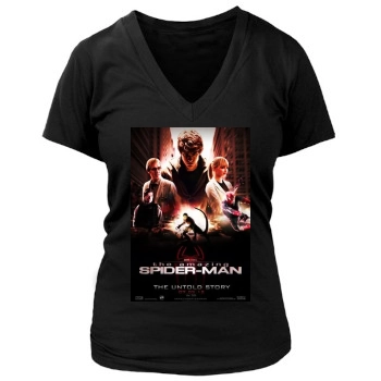 The Amazing Spider-Man (2012) Women's Deep V-Neck TShirt