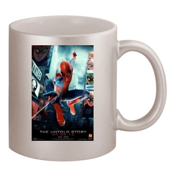 The Amazing Spider-Man (2012) 11oz Metallic Silver Mug