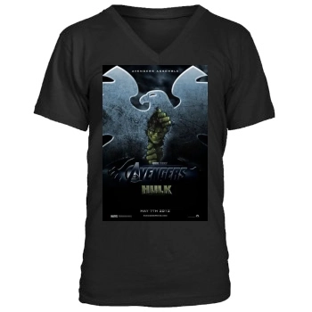 The Avengers (2012) Men's V-Neck T-Shirt