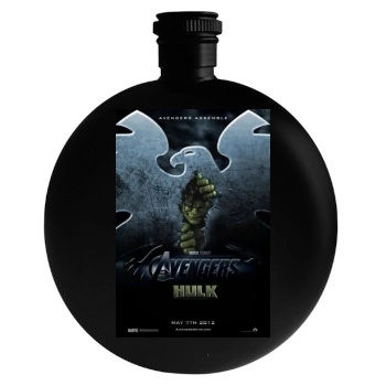 The Avengers (2012) Round Flask