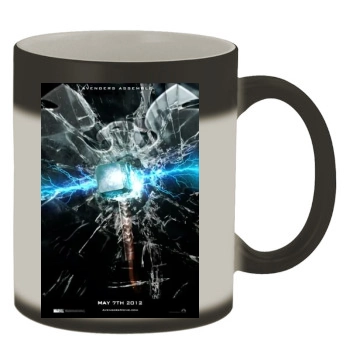 The Avengers (2012) Color Changing Mug