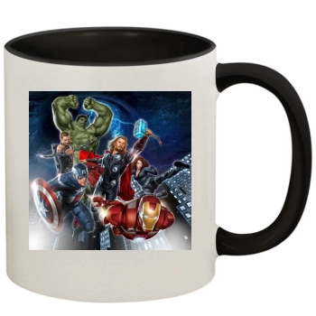 The Avengers (2012) 11oz Colored Inner & Handle Mug