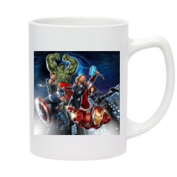 The Avengers (2012) 14oz White Statesman Mug