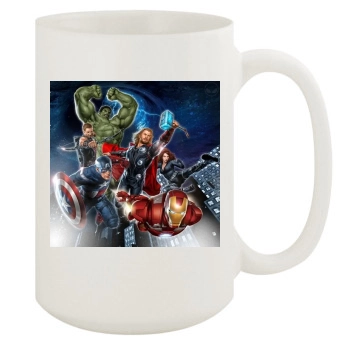 The Avengers (2012) 15oz White Mug