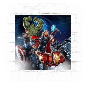 The Avengers (2012) Metal Wall Art